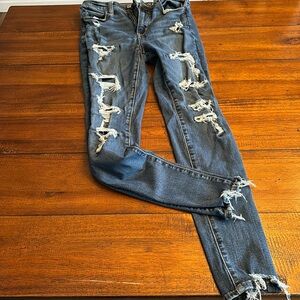 American Eagle distressed Jean jegging